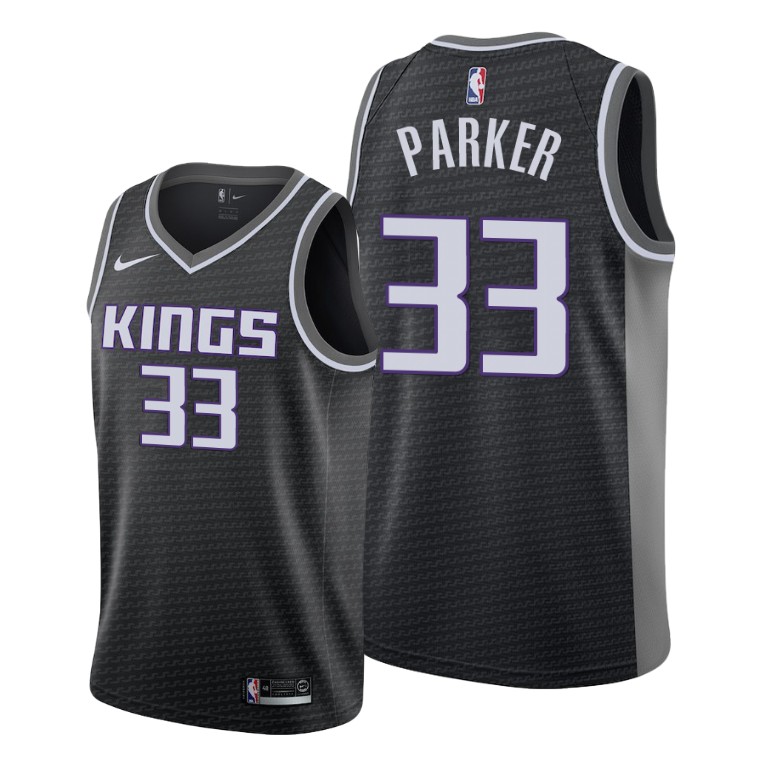 Jabari Parker Sacramento Kings #33 2019-20 Statement Black Jersey Jabari Parker Sacramento Kings #33 2019-20 Statement Black Jersey