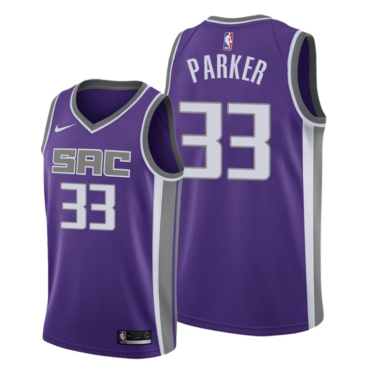 Jabari Parker Sacramento Kings #33 2019-20 Icon Jersey - Purple
