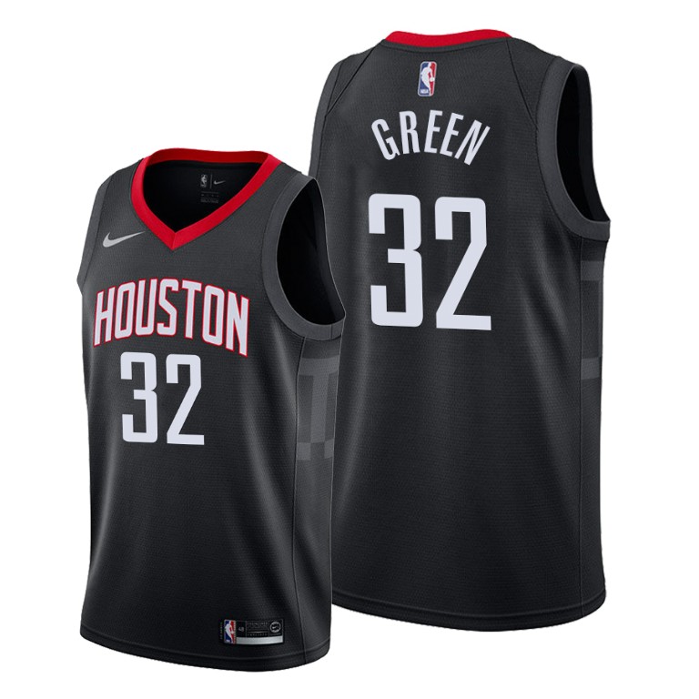Jeff Green Houston Rockets #32 2019-20 Statement Black Jersey