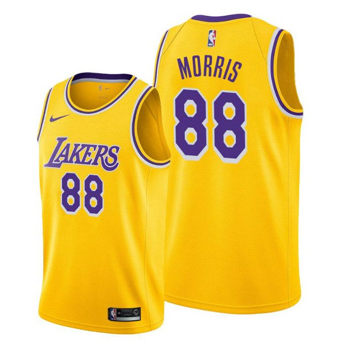 Markieff Morris Los Angeles Lakers #88 2019-20 Icon Jersey - Gold