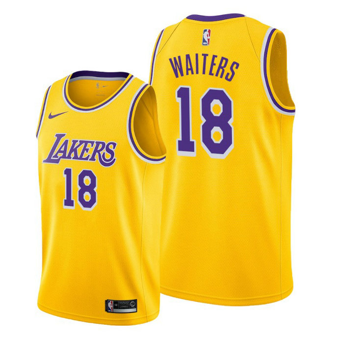 Dion Waiters Los Angeles Lakers #18 2020 Icon Jersey - Gold
