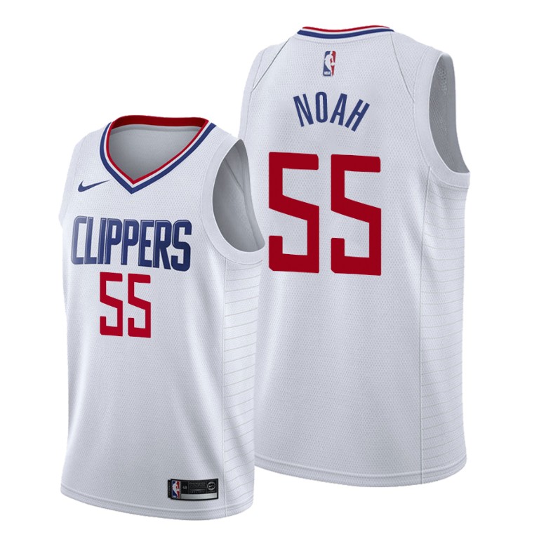 Joakim Noah Los Angeles Clippers #55 2020 Association White Jersey Joakim Noah Los Angeles Clippers #55 2020 Association White Jersey