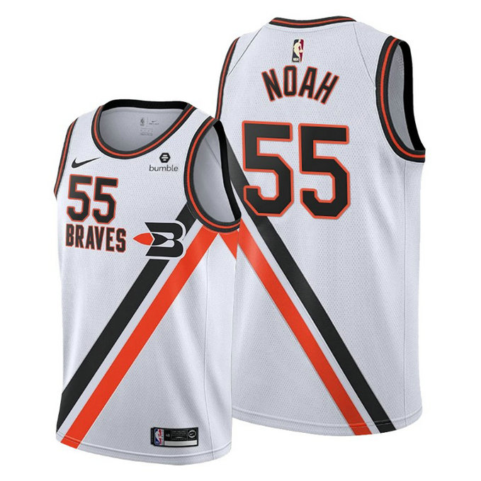 Joakim Noah Los Angeles Clippers #55 2020 City White Jersey Joakim Noah Los Angeles Clippers #55 2020 City White Jersey