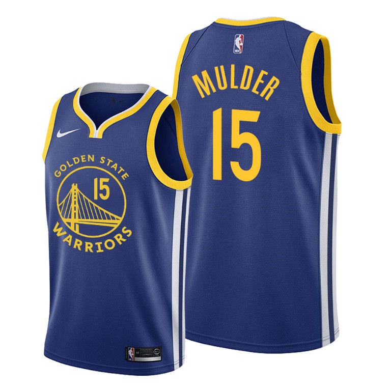 Mychal Mulder Golden State Warriors #15 2020 Icon Royal Jersey