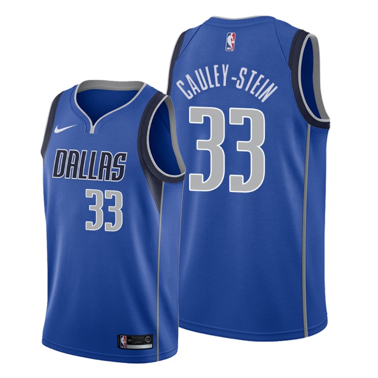 Willie Cauley-Stein Dallas Mavericks #33 2020 Icon Blue Jersey