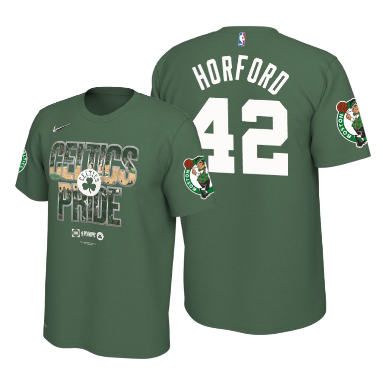 Boston Celtics Al Horford Green 2019 NBA Playoffs T-Shirt Boston Celtics Al Horford Green 2019 NBA Playoffs T-Shirt