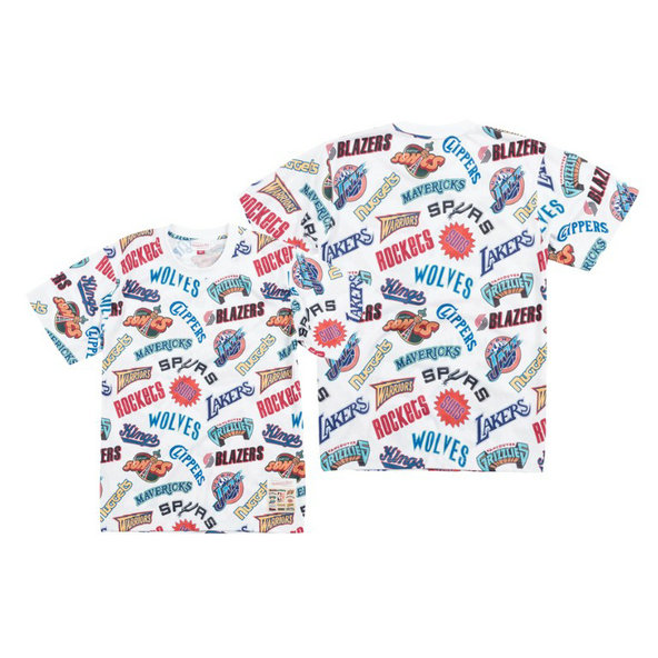 NBA 2019 All Star Game Allover Print T-shirt