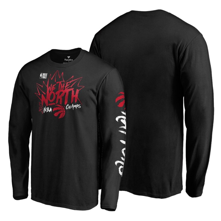 Toronto Raptors 2019 NBA Finals Champions Black ISO Hometown Long Sleeve T-Shirt Toronto Raptors 2019 NBA Finals Champions Black ISO Hometown Long Sleeve T-Shirt