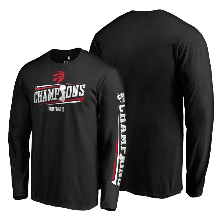 Toronto Raptors 2019 NBA Finals Champions Black Ultimate Delivery Long Sleeve T-Shirt Toronto Raptors 2019 NBA Finals Champions Black Ultimate Delivery Long Sleeve T-Shirt