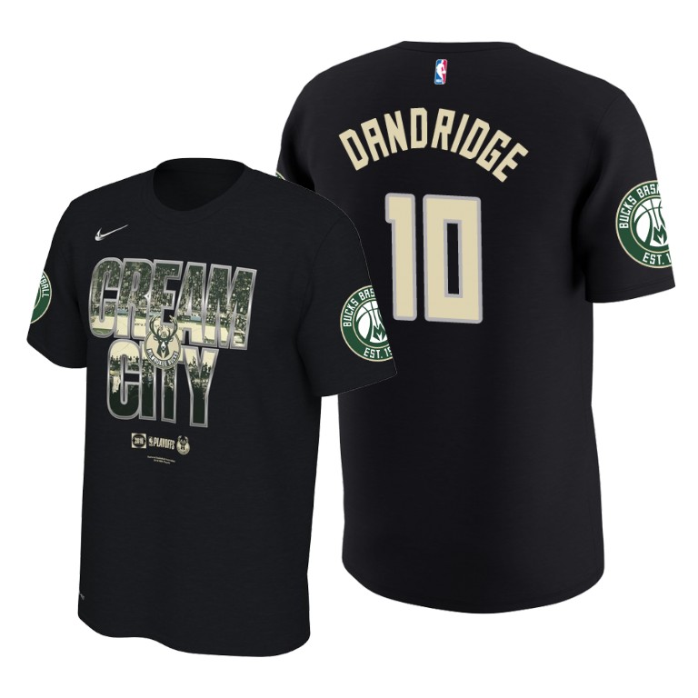Milwaukee Bucks Bob Dandridge Black 2019 NBA Playoffs T-Shirt Milwaukee Bucks Bob Dandridge Black 2019 NBA Playoffs T-Shirt