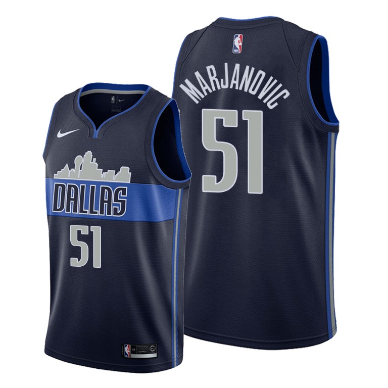 Boban Marjanovic Dallas Mavericks #51 2019-20 Statement Jersey Boban Marjanovic Dallas Mavericks #51 2019-20 Statement Jersey