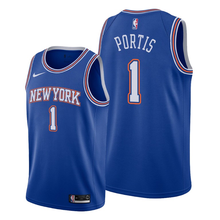 Bobby Portis New York Knicks #1 2019-20 Statement Jersey Bobby Portis New York Knicks #1 2019-20 Statement Jersey