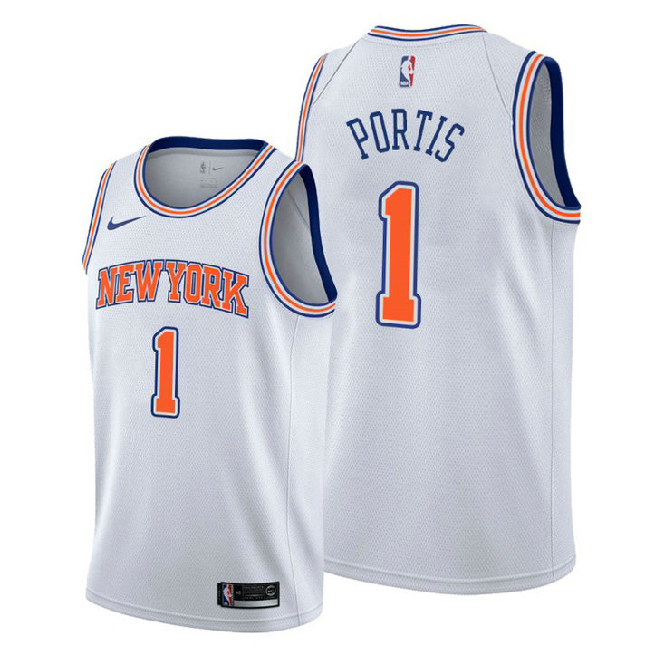 Bobby Portis New York Knicks #1 2019-20 Statement Jersey Bobby Portis New York Knicks #1 2019-20 Statement Jersey
