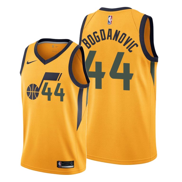 Bojan Bogdanovic Utah Jazz #44 2019-20 Statement Jersey Bojan Bogdanovic Utah Jazz #44 2019-20 Statement Jersey