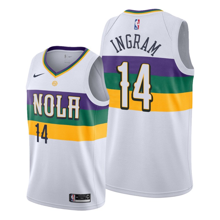 Brandon Ingram New Orleans Pelicans #14 2019-20 City Jersey