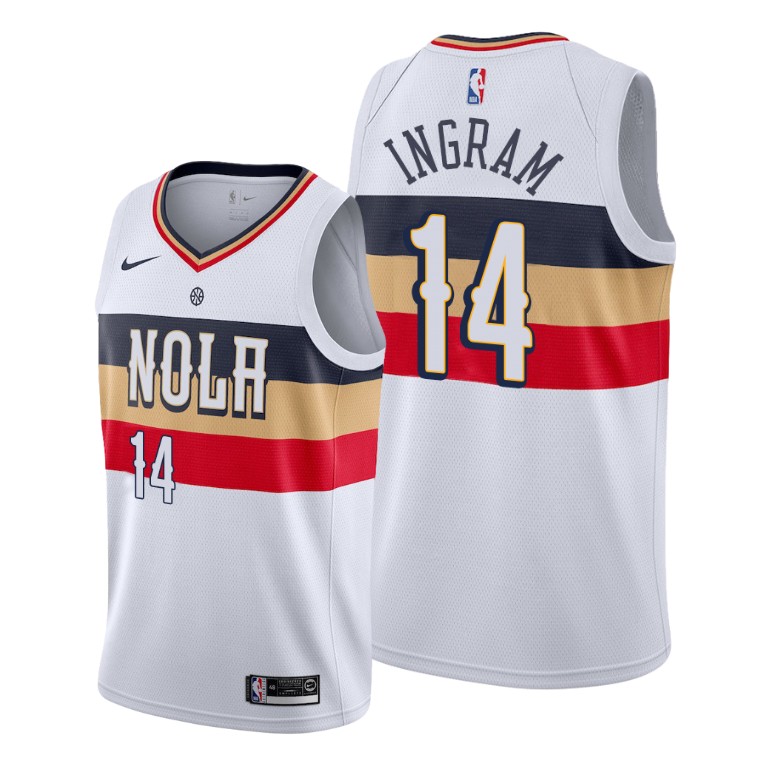 Brandon Ingram New Orleans Pelicans #14 2019-20 Earned Jersey