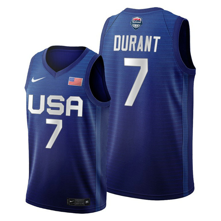 USA National Team #7 Kevin Durant Navy 2020 Tokyo Olympics Jersey USA National Team #7 Kevin Durant Navy 2020 Tokyo Olympics Jersey