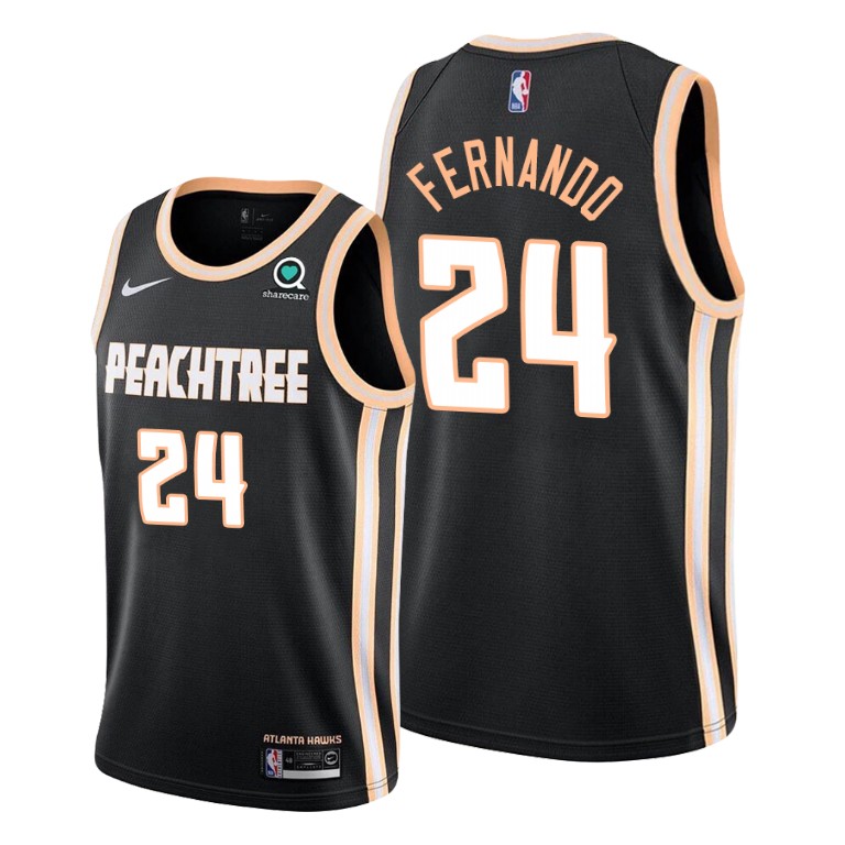 Bruno Fernando Atlanta Hawks #24 2019-20 City Jersey Bruno Fernando Atlanta Hawks #24 2019-20 City Jersey