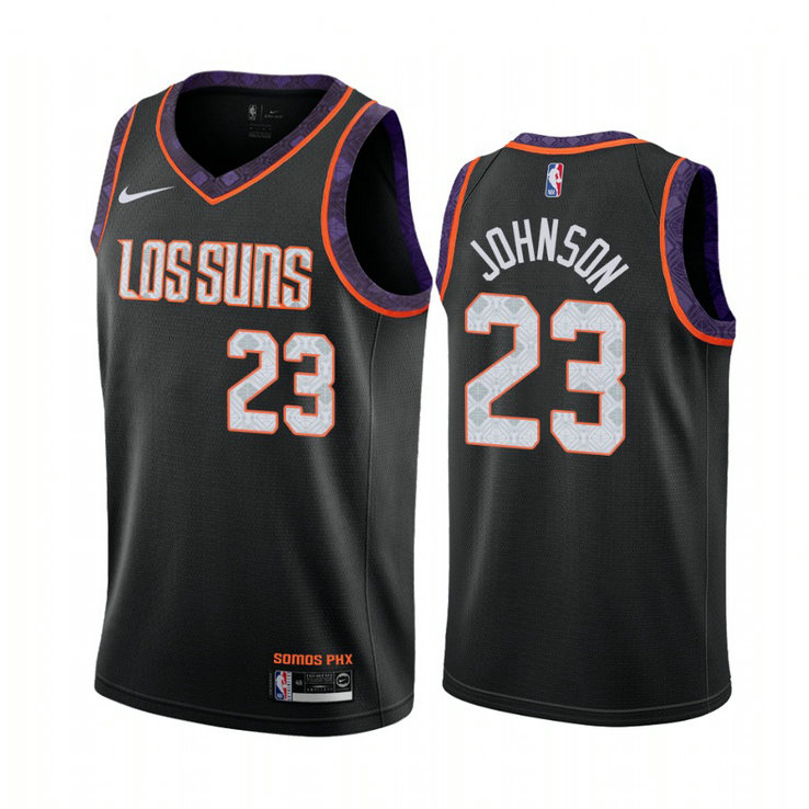 Cameron Johnson Phoenix Suns #23 Black 2019-20 City Jersey