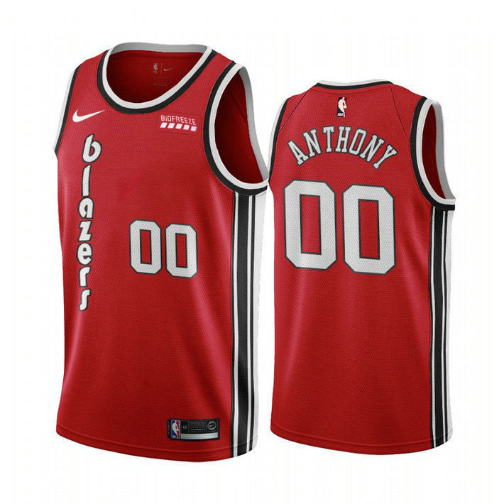 Portland Trail Blazers Carmelo Anthony Red 2019-20 Classic Edition Jersey Portland Trail Blazers Carmelo Anthony Red 2019-20 Classic Edition Jersey