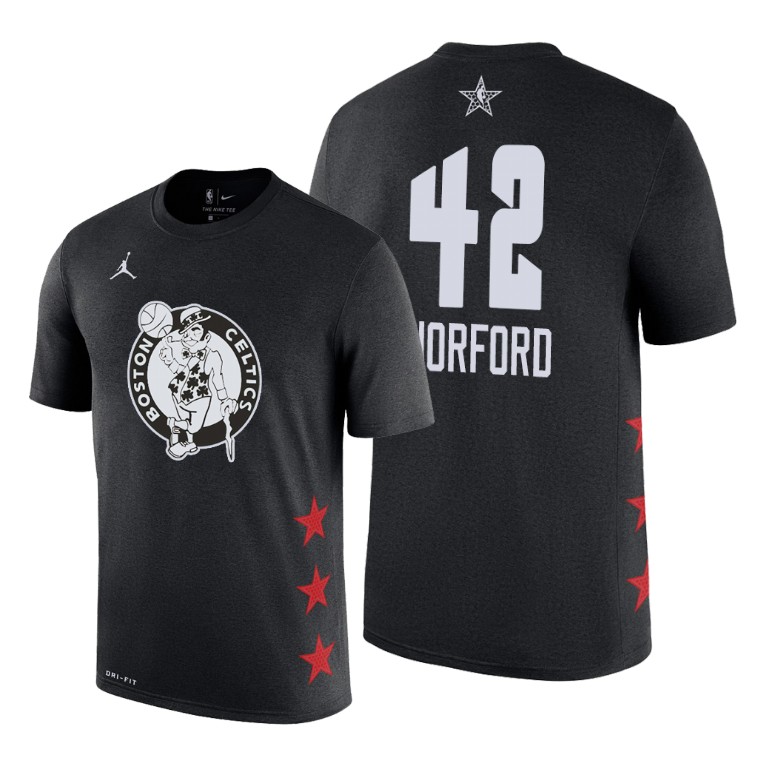 Boston Celtics Al Horford 2019 All-Star Game Name & Number Black T-Shirt Boston Celtics Al Horford 2019 All-Star Game Name & Number Black T-Shirt