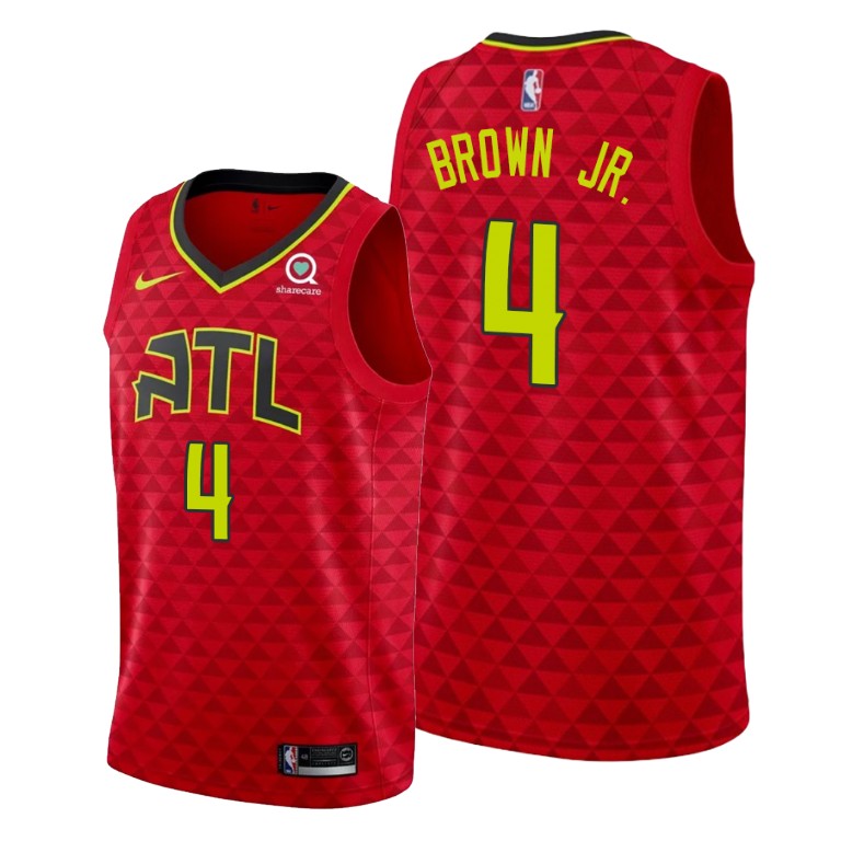 Charlie Brown Jr. Atlanta Hawks #4 2019-20 Statement Jersey Charlie Brown Jr. Atlanta Hawks #4 2019-20 Statement Jersey