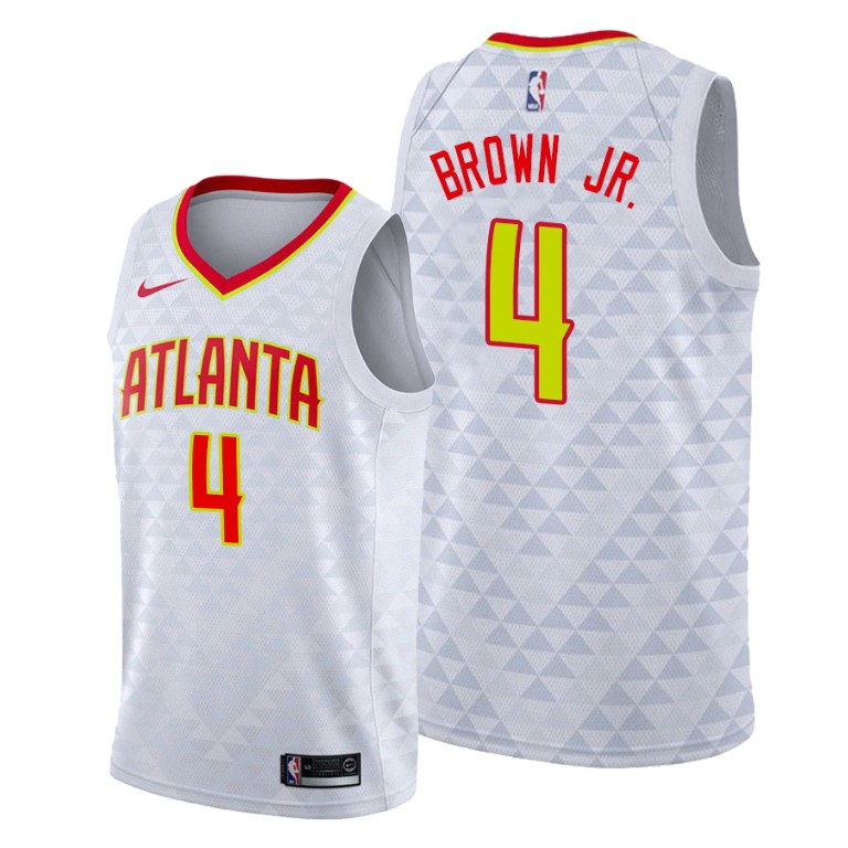Charlie Brown Jr. Atlanta Hawks #4 2019-20 Association Jersey Charlie Brown Jr. Atlanta Hawks #4 2019-20 Association Jersey