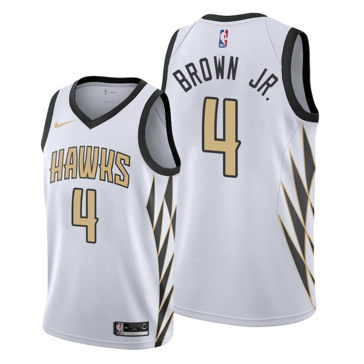 Charlie Brown Jr. Atlanta Hawks #4 2019-20 City Jersey Charlie Brown Jr. Atlanta Hawks #4 2019-20 City Jersey