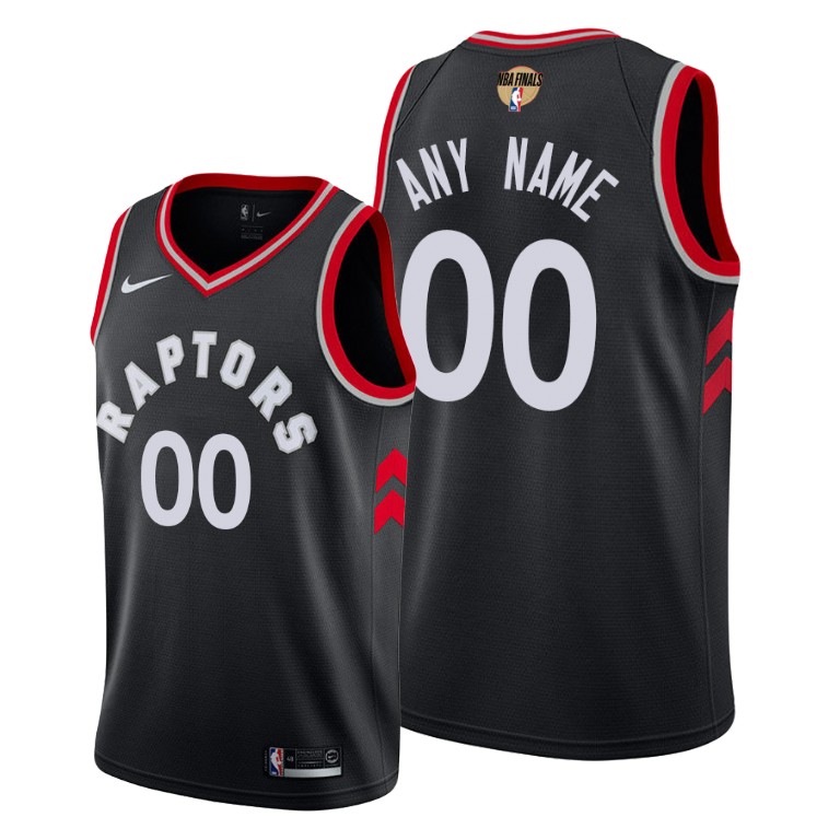 Toronto Raptors Custom Black 2019 NBA Finals Statement Jersey Toronto Raptors Custom Black 2019 NBA Finals Statement Jersey