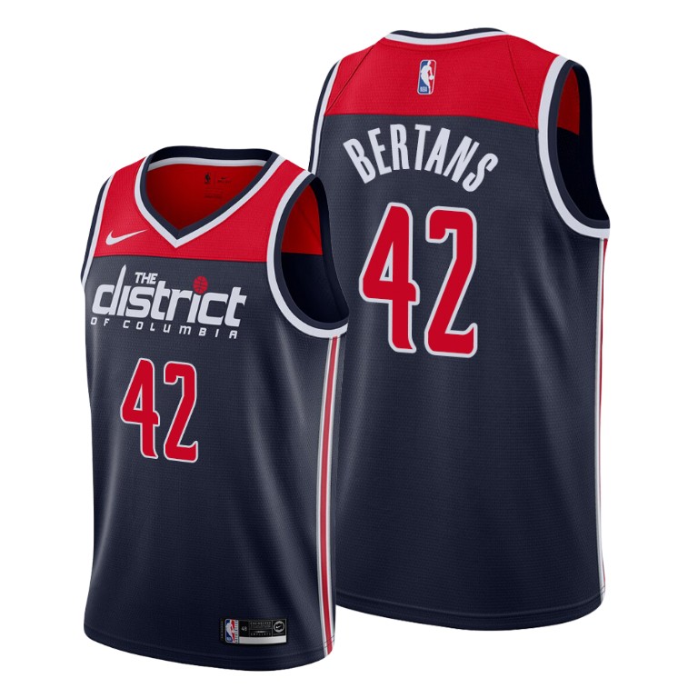 Davis Bertans Washington Wizards #42 2019-20 Statement Edition Jersey