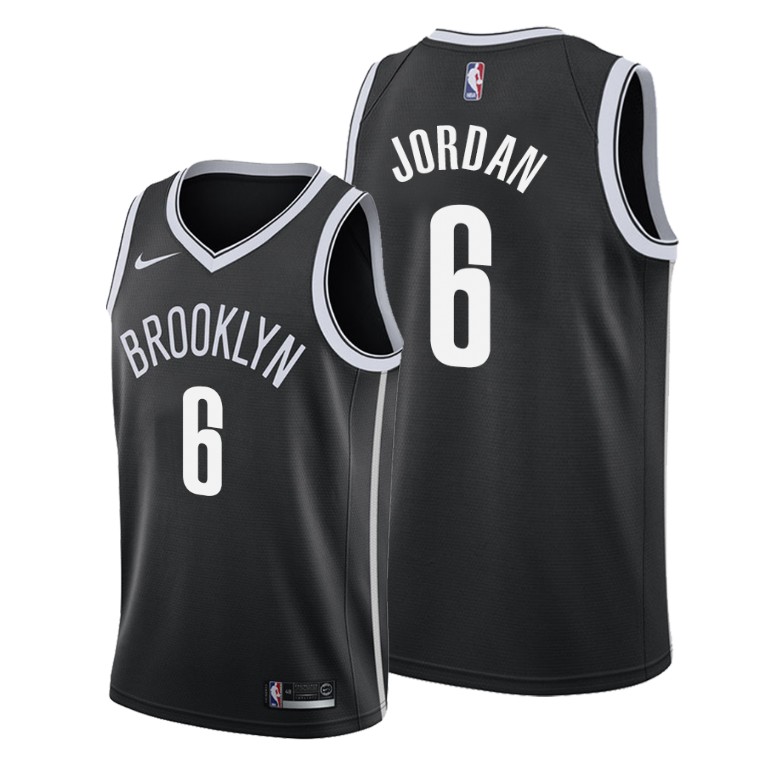DeAndre Jordan Brooklyn Nets #6 2019-20 Icon Jersey