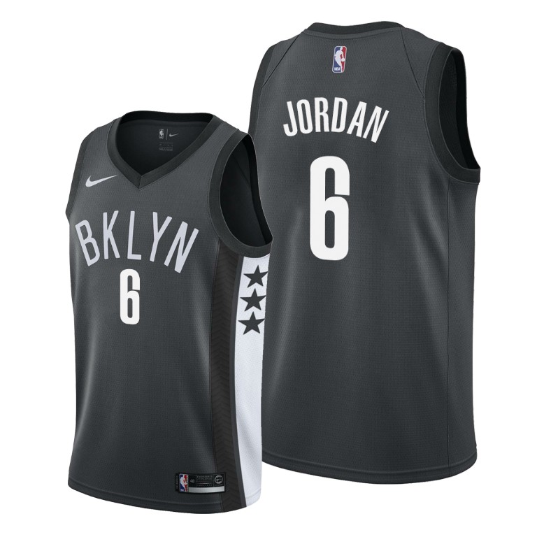 DeAndre Jordan Brooklyn Nets #6 2019-20 Statement Jersey