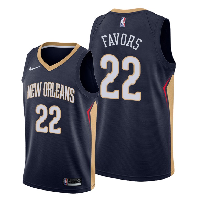 Derrick Favors New Orleans Pelicans #22 2019-20 Icon Jersey