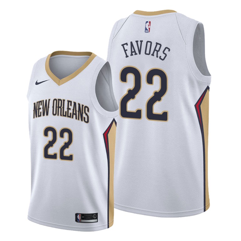 Derrick Favors New Orleans Pelicans #22 2019-20 Association Jersey Derrick Favors New Orleans Pelicans #22 2019-20 Association Jersey