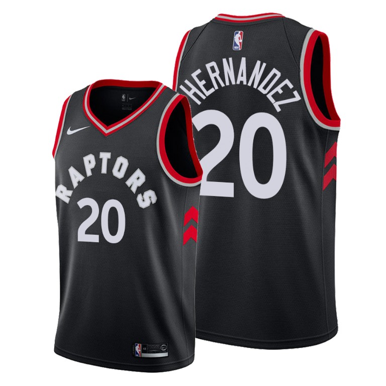 Dewan Hernandez Toronto Raptors #20 2019-20 Statement Jersey Dewan Hernandez Toronto Raptors #20 2019-20 Statement Jersey