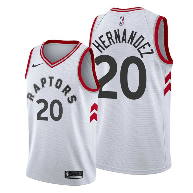 Dewan Hernandez Toronto Raptors #20 2019-20 Association Jersey Dewan Hernandez Toronto Raptors #20 2019-20 Association Jersey
