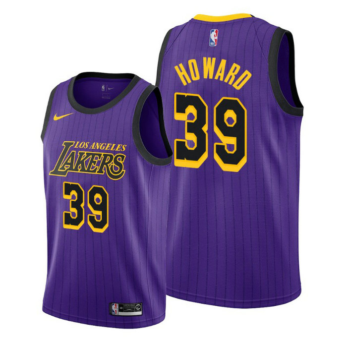 Dwight Howard Los Angeles Lakers #39 2019-20 City Jersey