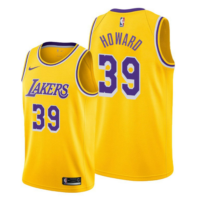 Dwight Howard Los Angeles Lakers #39 2019-20 Icon Jersey