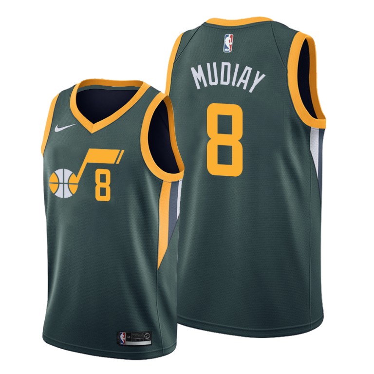 Emmanuel Mudiay Utah Jazz #8 2019-20 Earned Jersey Emmanuel Mudiay Utah Jazz #8 2019-20 Earned Jersey