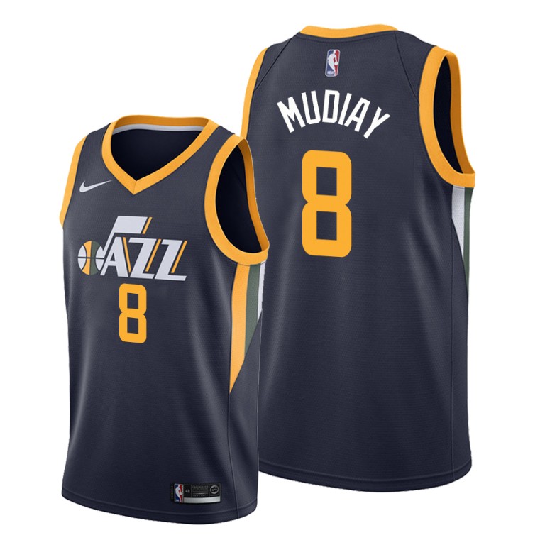 Emmanuel Mudiay Utah Jazz #8 2019-20 Icon Jersey