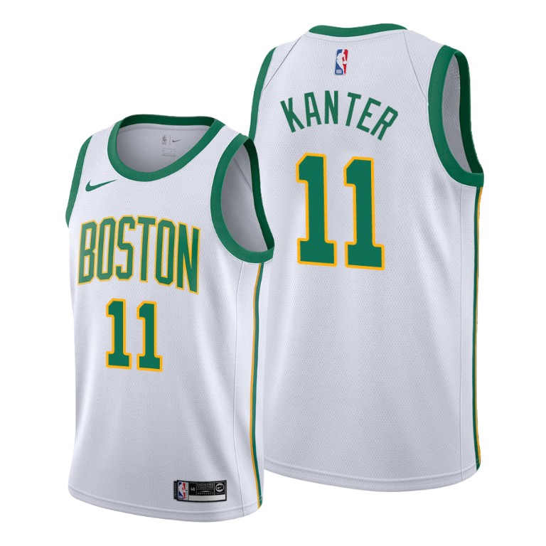 Enes Kanter Boston Celtics #11 2019-20 City Jersey Enes Kanter Boston Celtics #11 2019-20 City Jersey