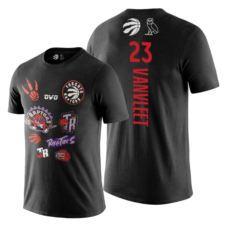 Toronto Raptors Fred VanVleet Black 2019 NBA Finals OVO T-Shirt