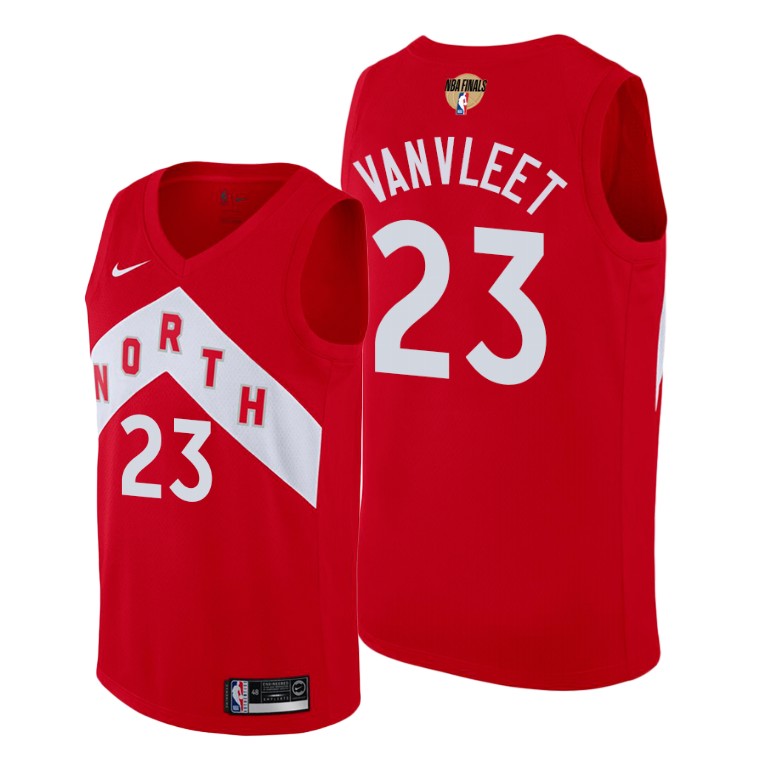 Toronto Raptors Fred VanVleet Red 2019 NBA Finals Earned Jersey Toronto Raptors Fred VanVleet Red 2019 NBA Finals Earned Jersey