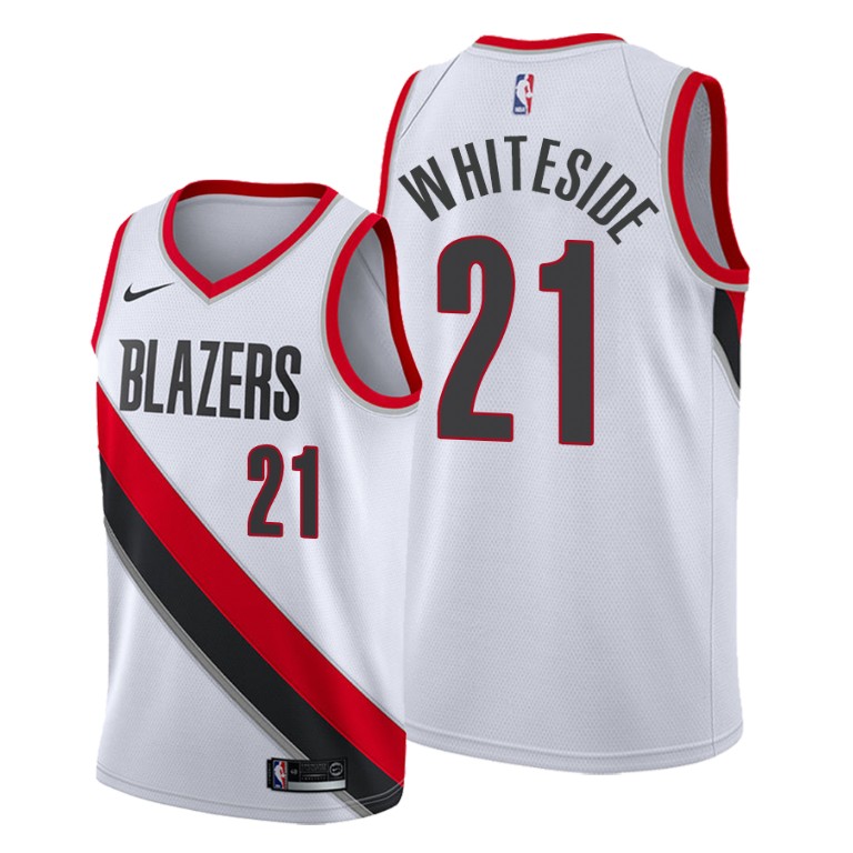 Hassan Whiteside Portland Trail Blazers #21 2019-20 Association Jersey Hassan Whiteside Portland Trail Blazers #21 2019-20 Association Jersey