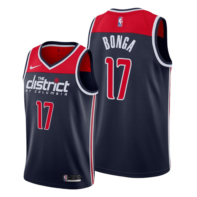 Isaac Bonga Washington Wizards #17 2019-20 Statement Edition Jersey