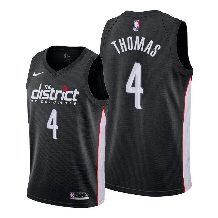 Isaiah Thomas Washington Wizards #4 2019-20 City Jersey Isaiah Thomas Washington Wizards #4 2019-20 City Jersey