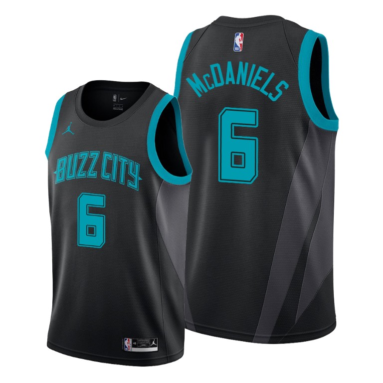 Jalen McDaniels Charlotte Hornets #6 2019-20 City Jersey
