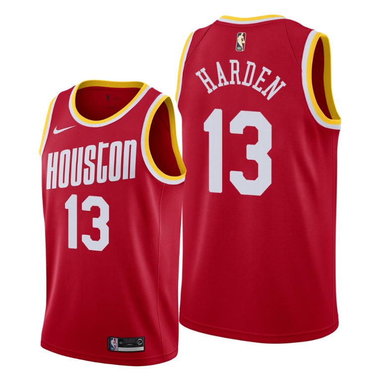 James Harden Houston Rockets #13 2019-20 Hardwood Classics Jersey
