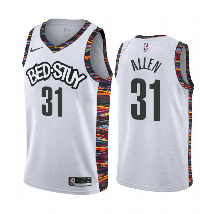 Jarrett Allen Brooklyn Nets #31 2019-20 City Jersey