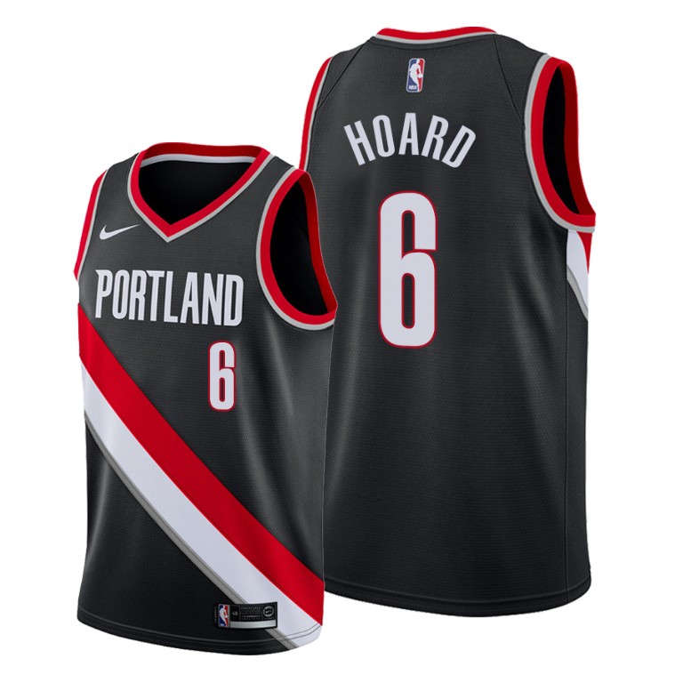 Jaylen Hoard Portland Trail Blazers #6 2019-20 Icon Jersey